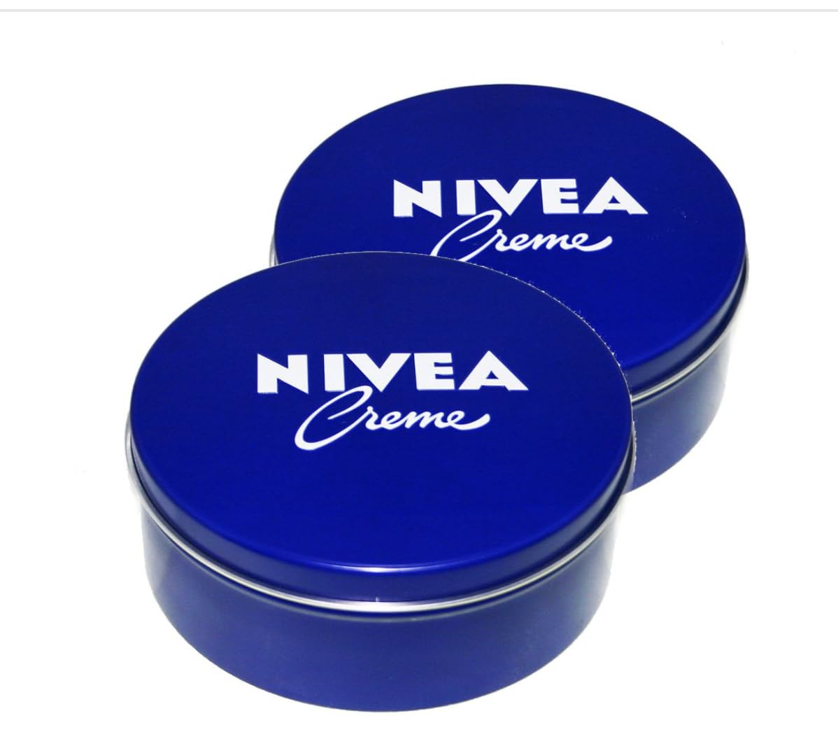 NIVEA Genuine German Cream Metal Tin 250ml – 2 Pack