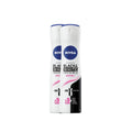 NIVEA Invisible Black & White Original Anti-Perspirant Spray – 2-Pack, 48h Protection, No White Marks, Alcohol-Free