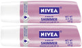 NIVEA Lip Care A Kiss of Shimmer Pearly Shimmer – 2-Pack