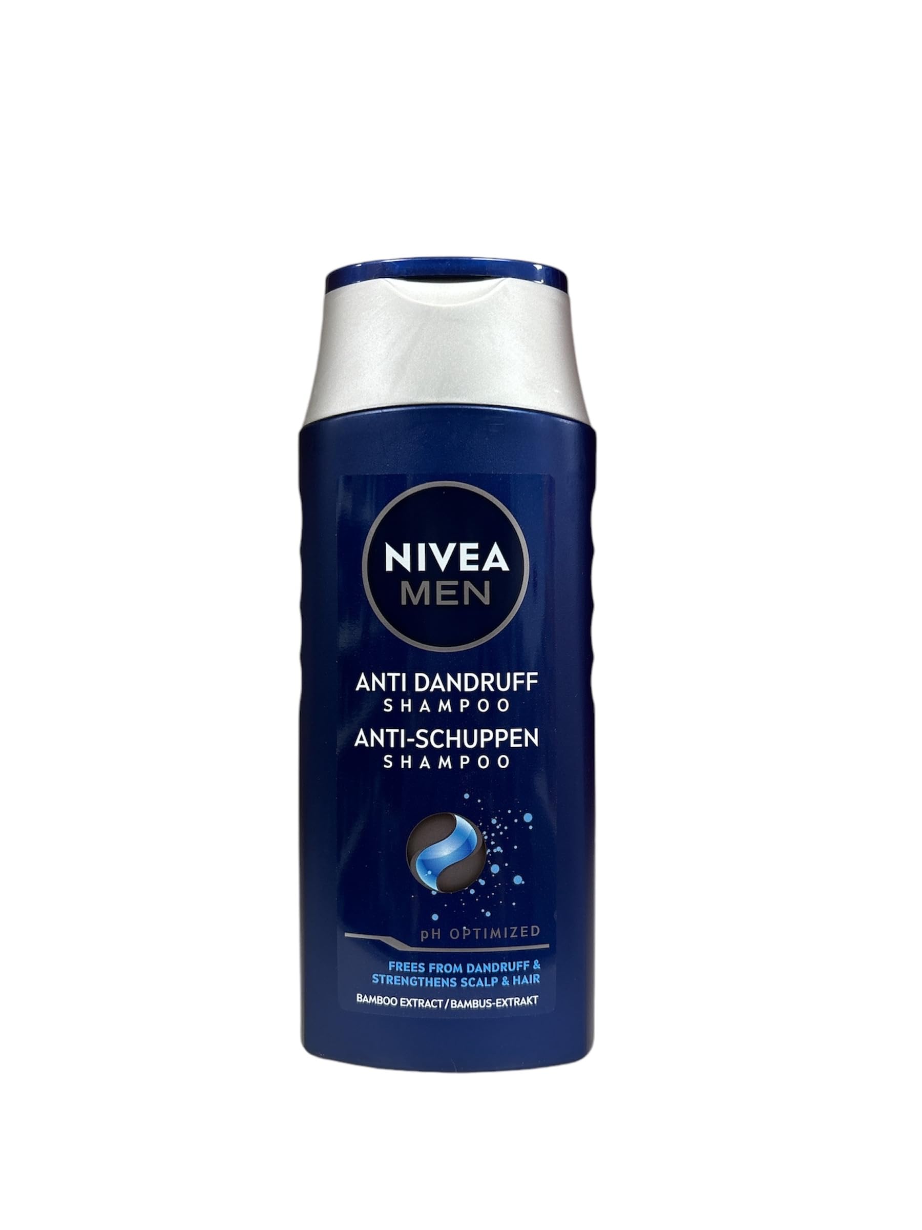 NIVEA Men Anti-Dandruff Power Shampoo 250 ml / 8.4 fl oz | Fresh, Clean Hair