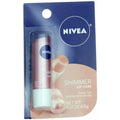 NIVEA Shimmer Radiant Lip Care 0.17 oz (Pack of 4) – Hydrating Lip Balm with Pearly Shine