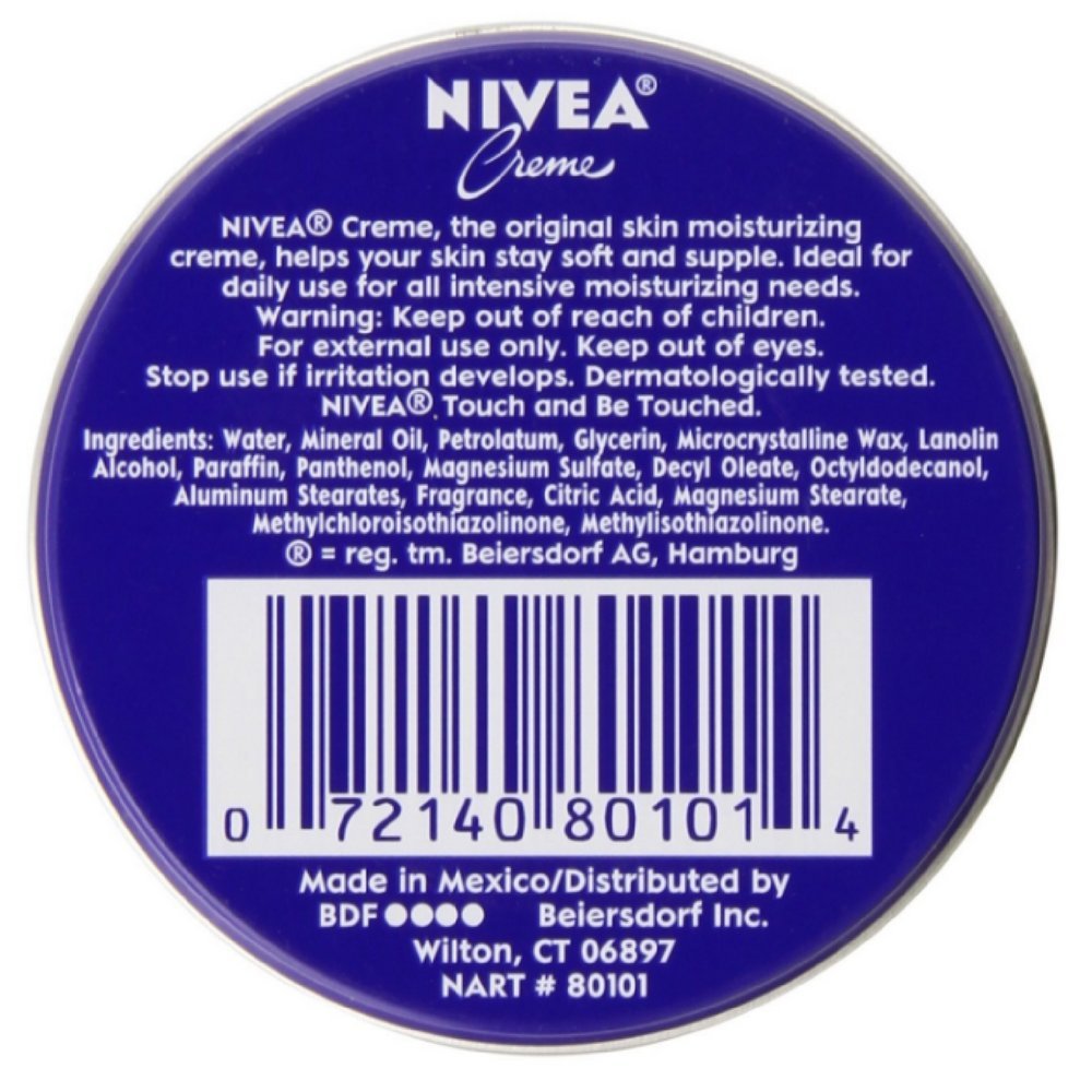 NIVEA Skin Creme 1 oz – Pack of 7 | Classic Daily Moisturizer