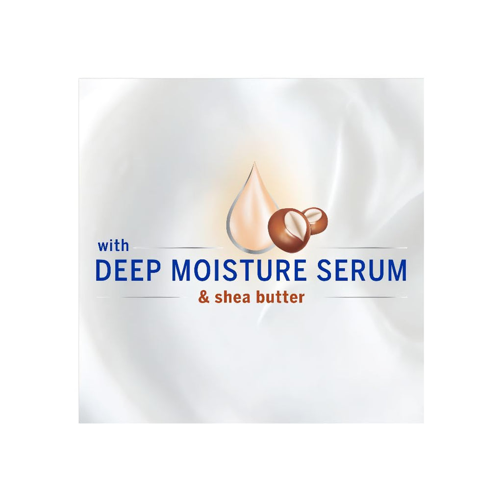 NIVEA Irresistibly Smooth Body Cream with Shea Butter – 400ml Pack of 2, 48-Hour Hydration