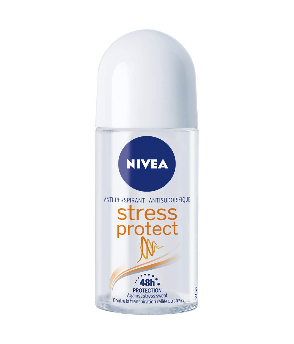 NIVEA Stress Protect Zinc Complex Deodorant Roll-On – 50 ml (1.69 oz) for Women
