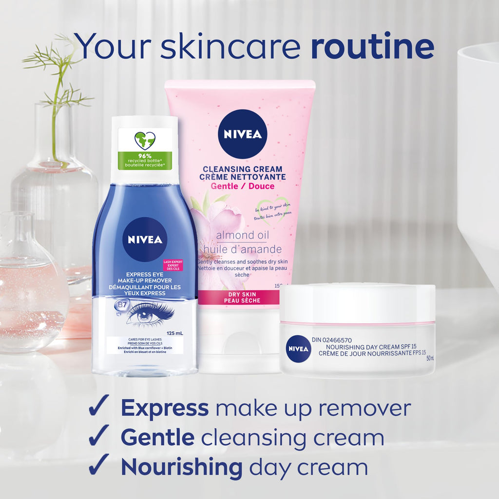 NIVEA Visage Gentle Toner – Hydrating, Dermatologist-Tested for Dry & Sensitive Skin (6.8 oz)