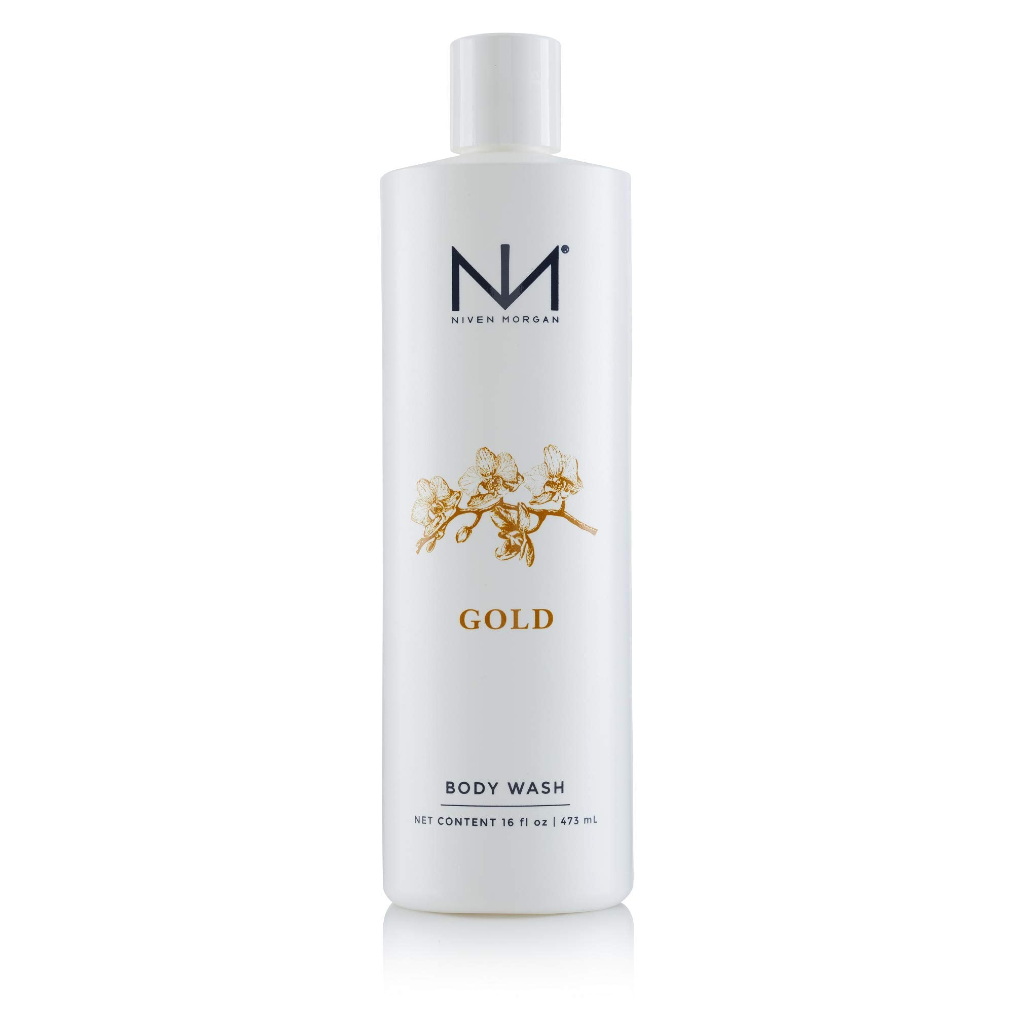 Niven Morgan Gold Body Wash, 16oz – Vitamin E, Chamomile & Arnica