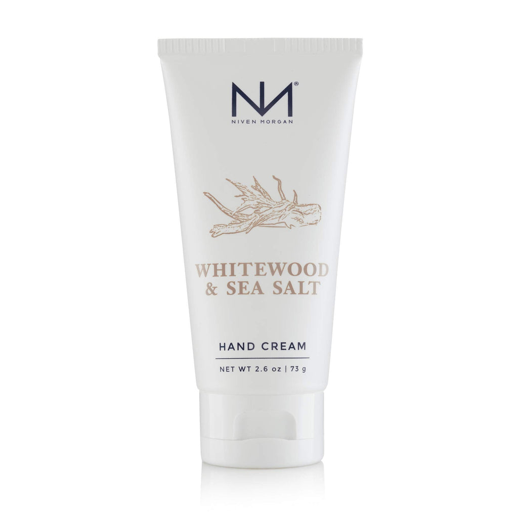 Niven Morgan Whitewood & Sea Salt Travel Hand Cream – 2.6 oz