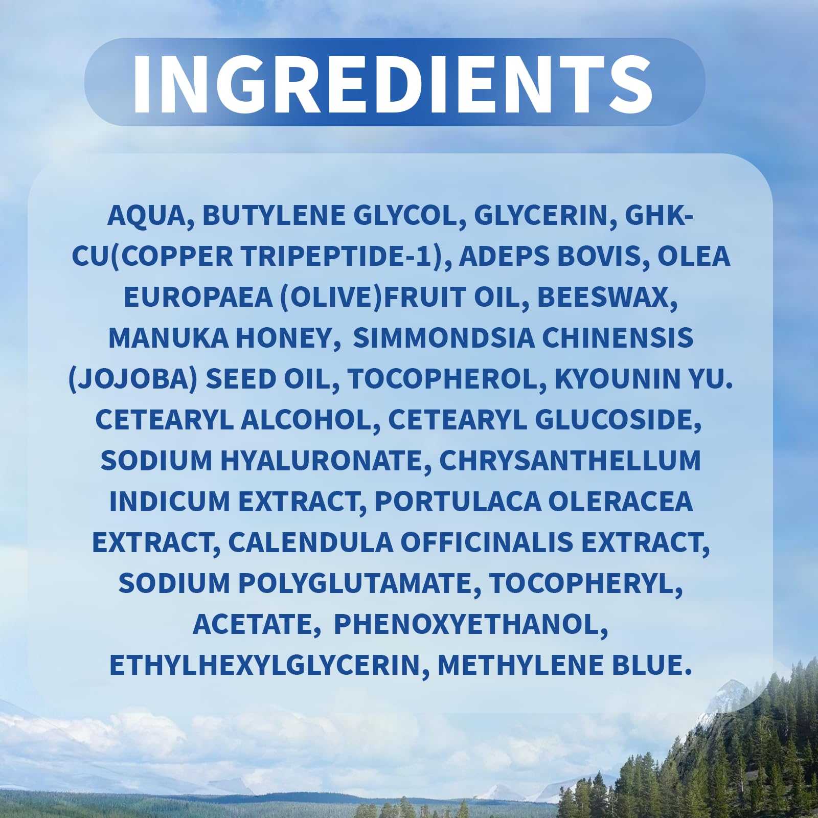 Nivexis Copper Peptides GHK-Cu Balm with Grass-Fed Tallow, Honey & Methylene Blue – All Skin Types, 2 Oz