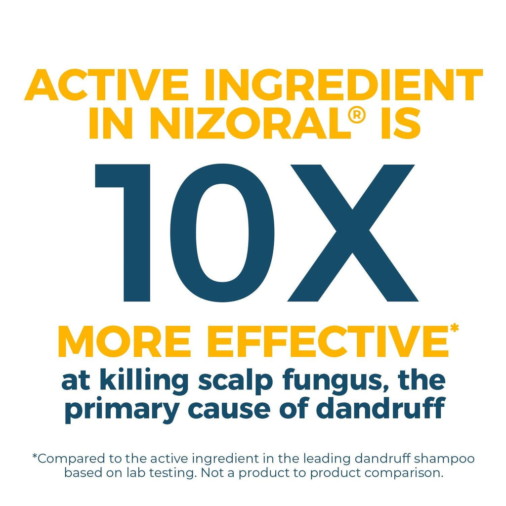 Nizoral A-D Anti-Dandruff Shampoo Value Pack, Blue, Fresh Scent, 7 oz x 2