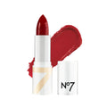 No7 Age Defying Lipstick Soft Cherry | Hydrating Satin Lip Color with Hyaluronic Acid