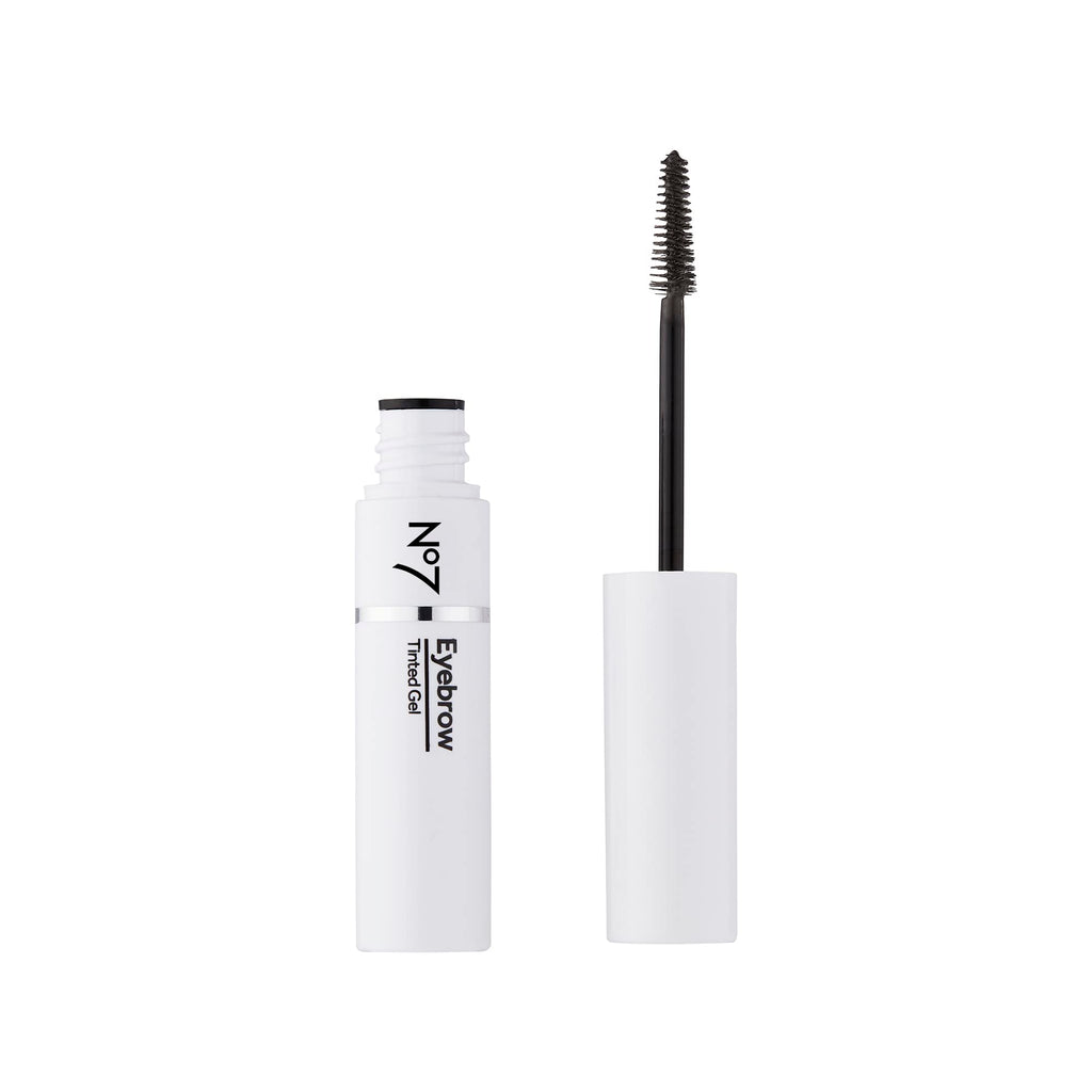 No7 Beautiful Eyebrows Gel - Brown with Pink Pepper Extract | Fuller, Natural-Looking Brows