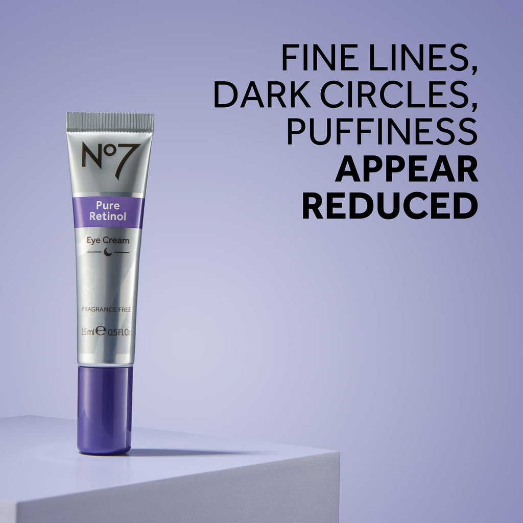 No7 Retinol Favorite Gift Set – Night Repair Cream & Eye Cream Duo