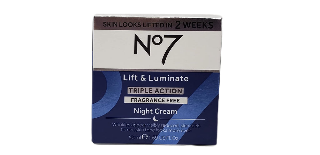 No.7 Lift & Luminate Day & Night Cream Bundle — Fragrance Free, SPF 30, 1.69 fl oz Each