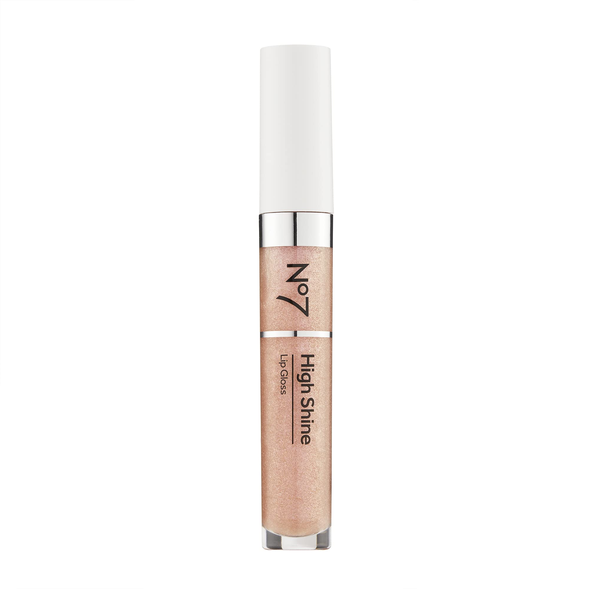 No7 High Shine Lip Gloss Sparkling Rose – Hydrating, Long-Lasting Shine