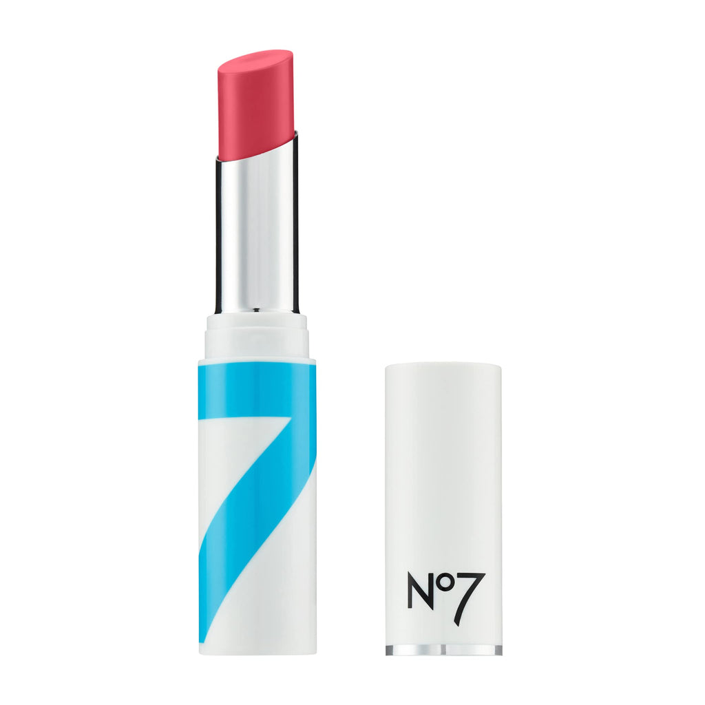 No7 HydraLuminous Lip Balm - Blush | Hydration + Sheer Color (2.8g)
