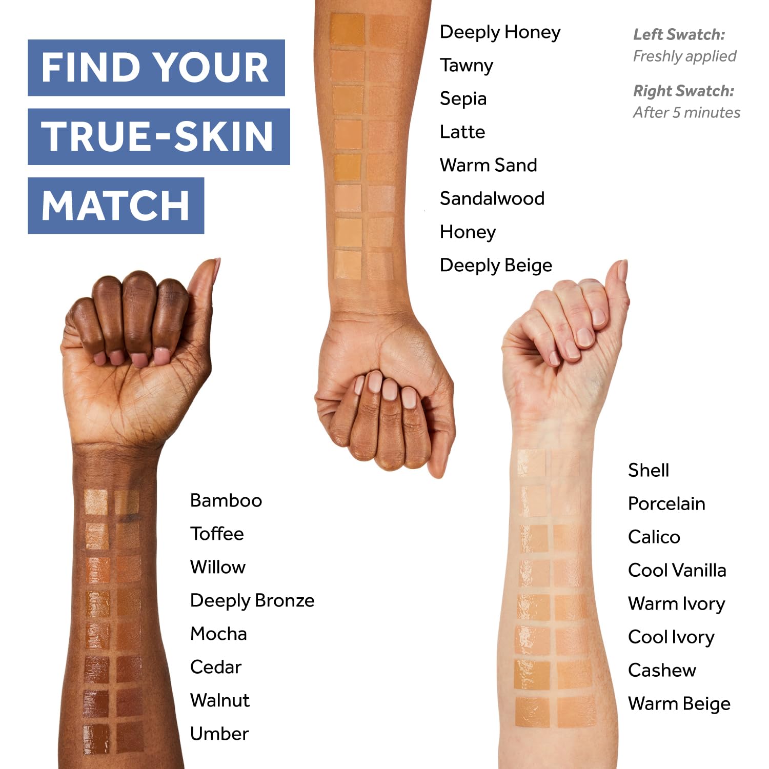 No7 Lift & Luminate Triple Action Serum Foundation SPF 15 – Dewy Glow for Mature Skin (Cashew, 30ml)