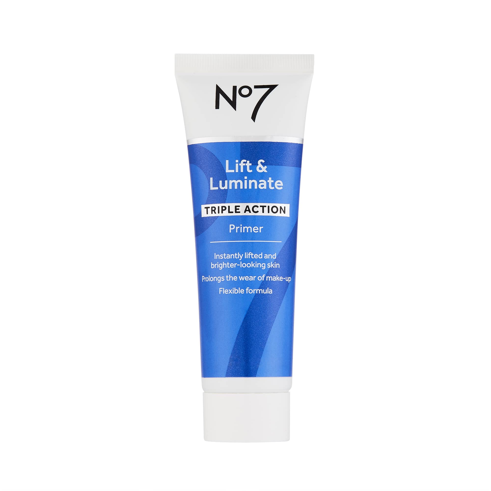 No7 Lift & Luminate Primer – Hydrating Niacinamide Base for Smooth Makeup & Radiant Glow (30ml)