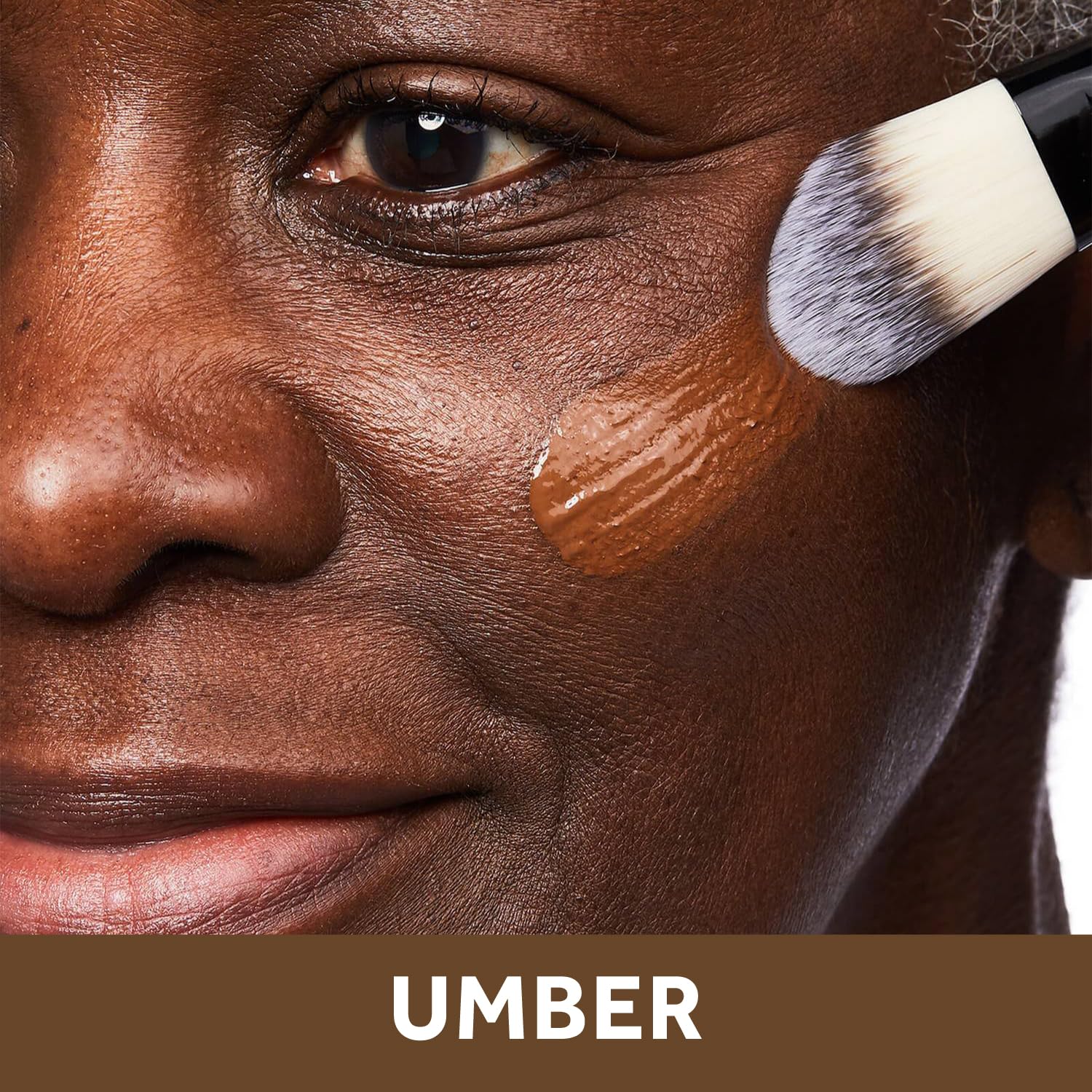No7 Lift & Luminate Triple Action Serum Foundation - Umber | Dewy Base with SPF 15