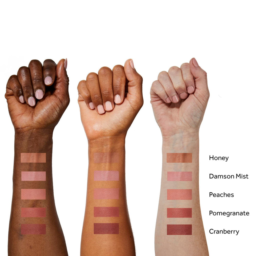 No7 Matte Powder Blush - Peaches | Loose Blush with Vitamin E for Natural Glow