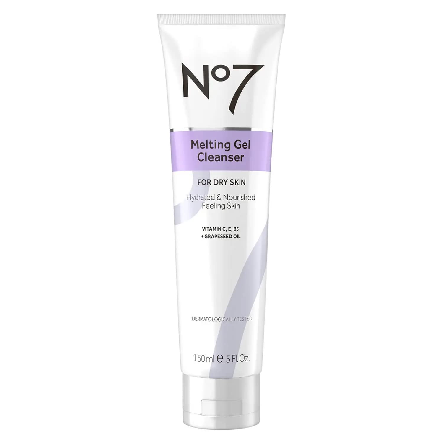 No7 Melting Gel Cleanser – Hydrating Makeup Remover Balm with Vitamin C & E (150 ml)