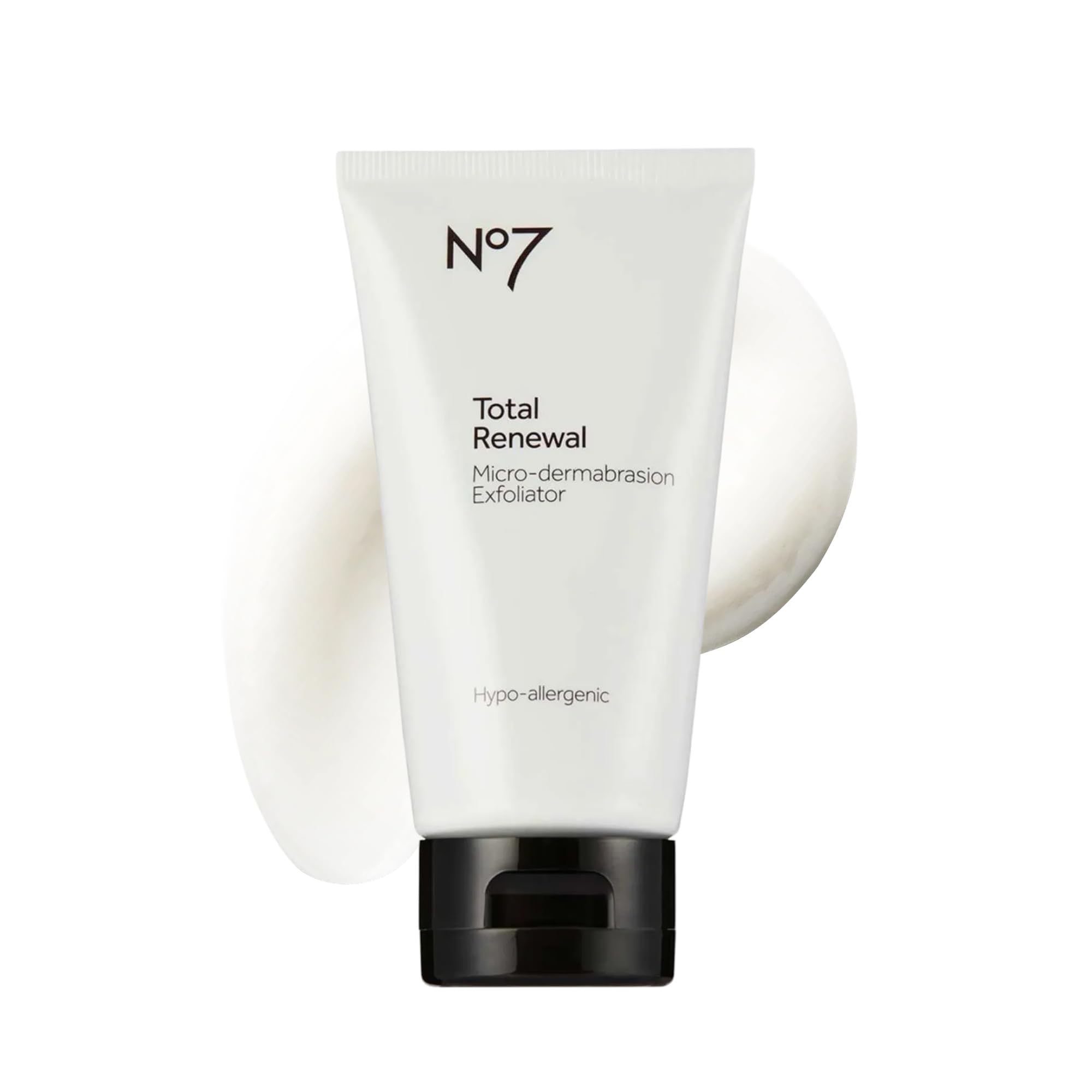 No7 Microdermabrasion Total Renewal Face Scrub – Gentle Exfoliator for Sensitive Skin & Even Tone (2.5 oz)