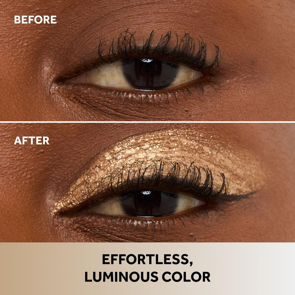 No7 Pro Artist Gilded Glimmer Cream Eyeshadow – Buildable Silk Shimmer (3.4g)
