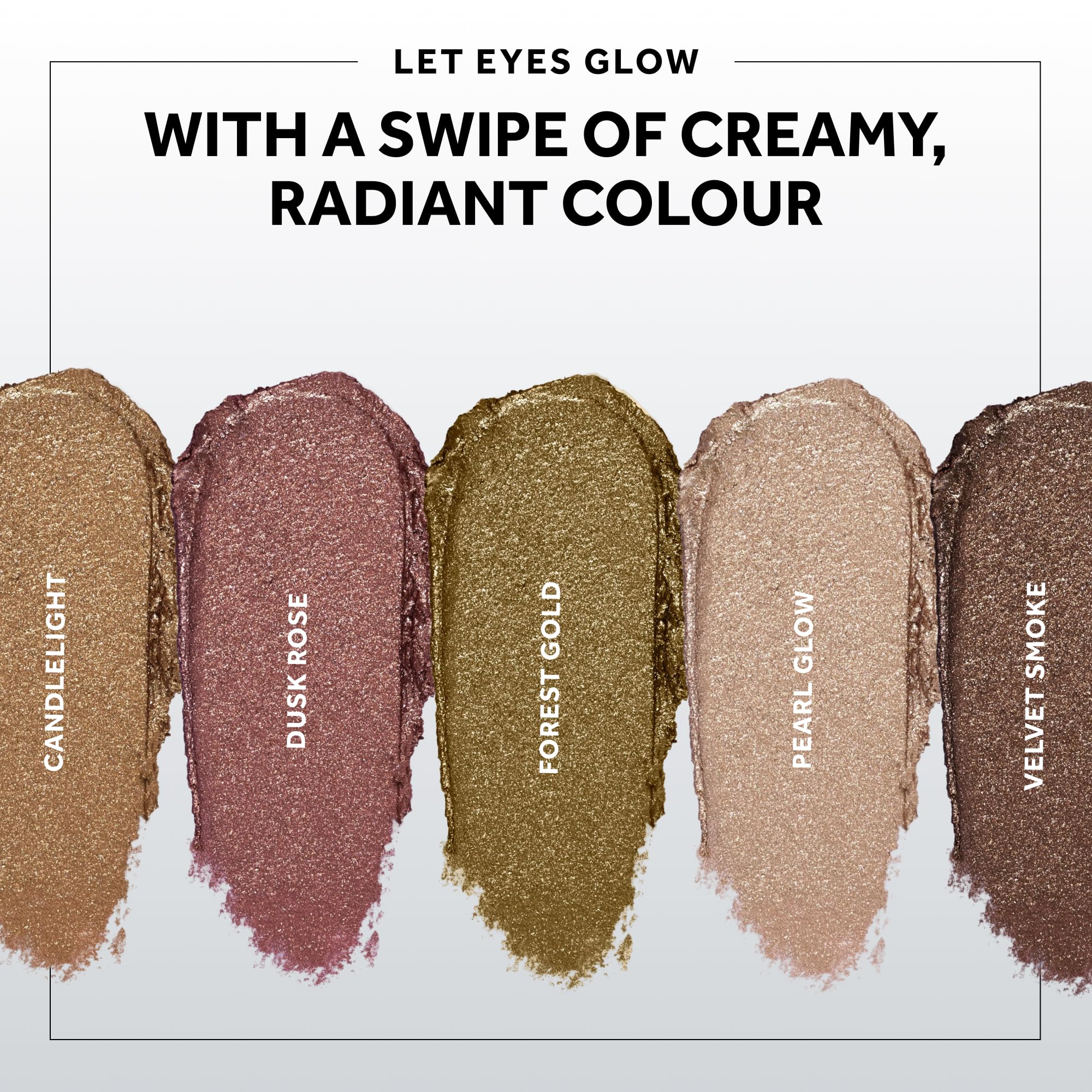 No7 Pro Artist Gilded Glimmer Cream Eyeshadow – Buildable Silk Shimmer (3.4g)