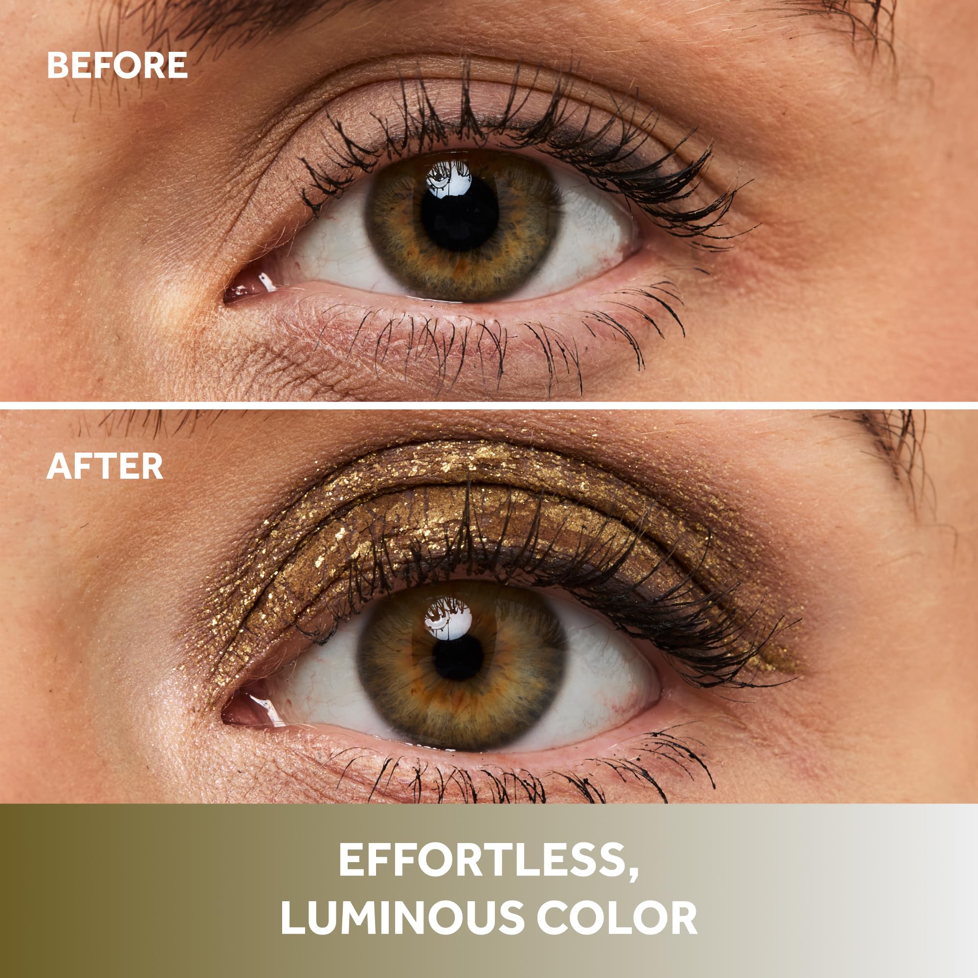 No7 Pro Artist Gilded Glimmer Cream Eyeshadow – Buildable Forest Gold Shimmer (3.4g)