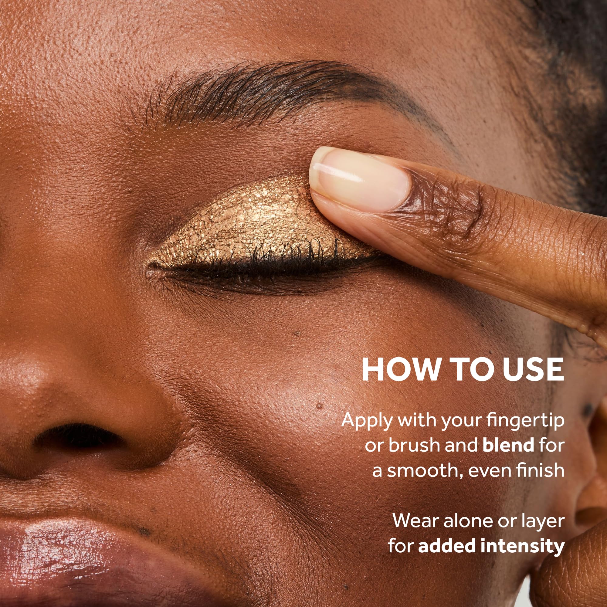 No7 Pro Artist Gilded Glimmer Cream Eyeshadow – Buildable Silk Shimmer (3.4g)