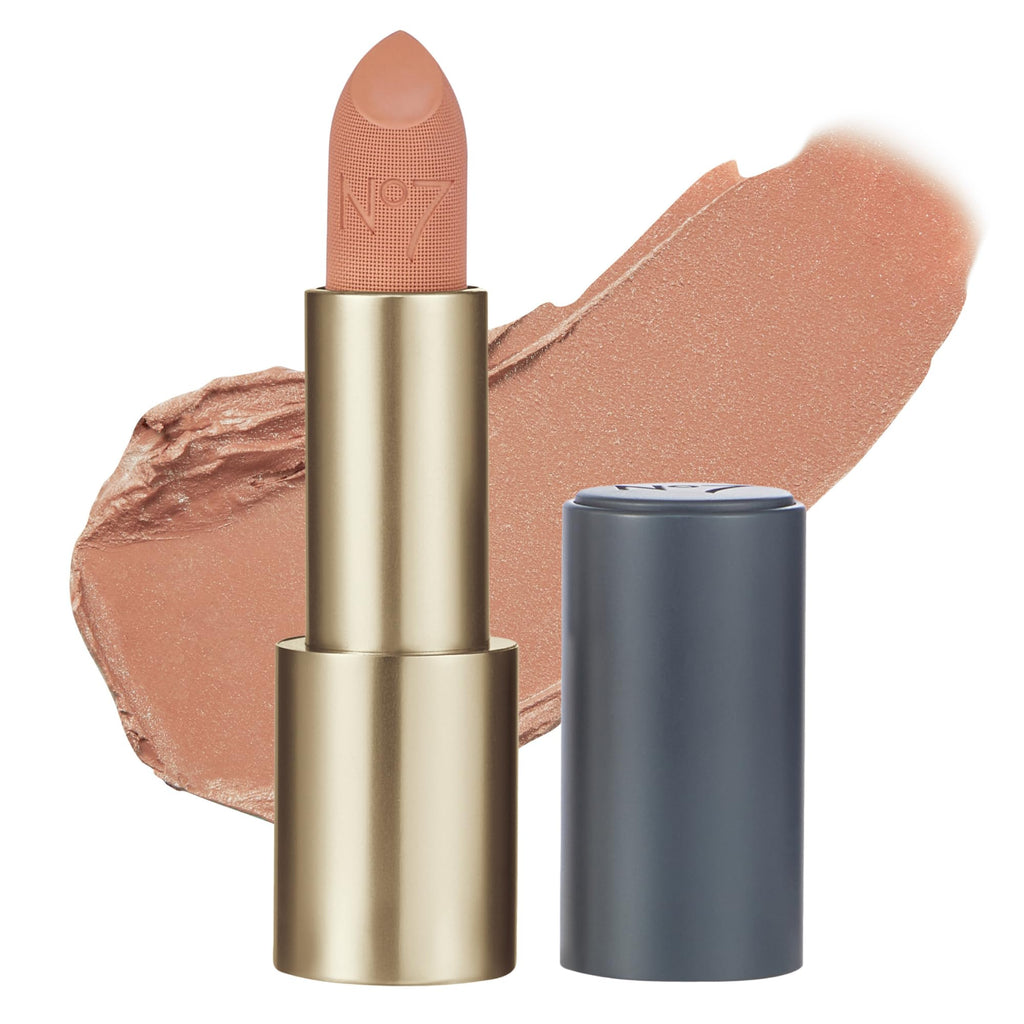 No7 Pro Artist Muse Matte Lipstick – High-Impact Color, Hydrating Matte (0.11 oz)