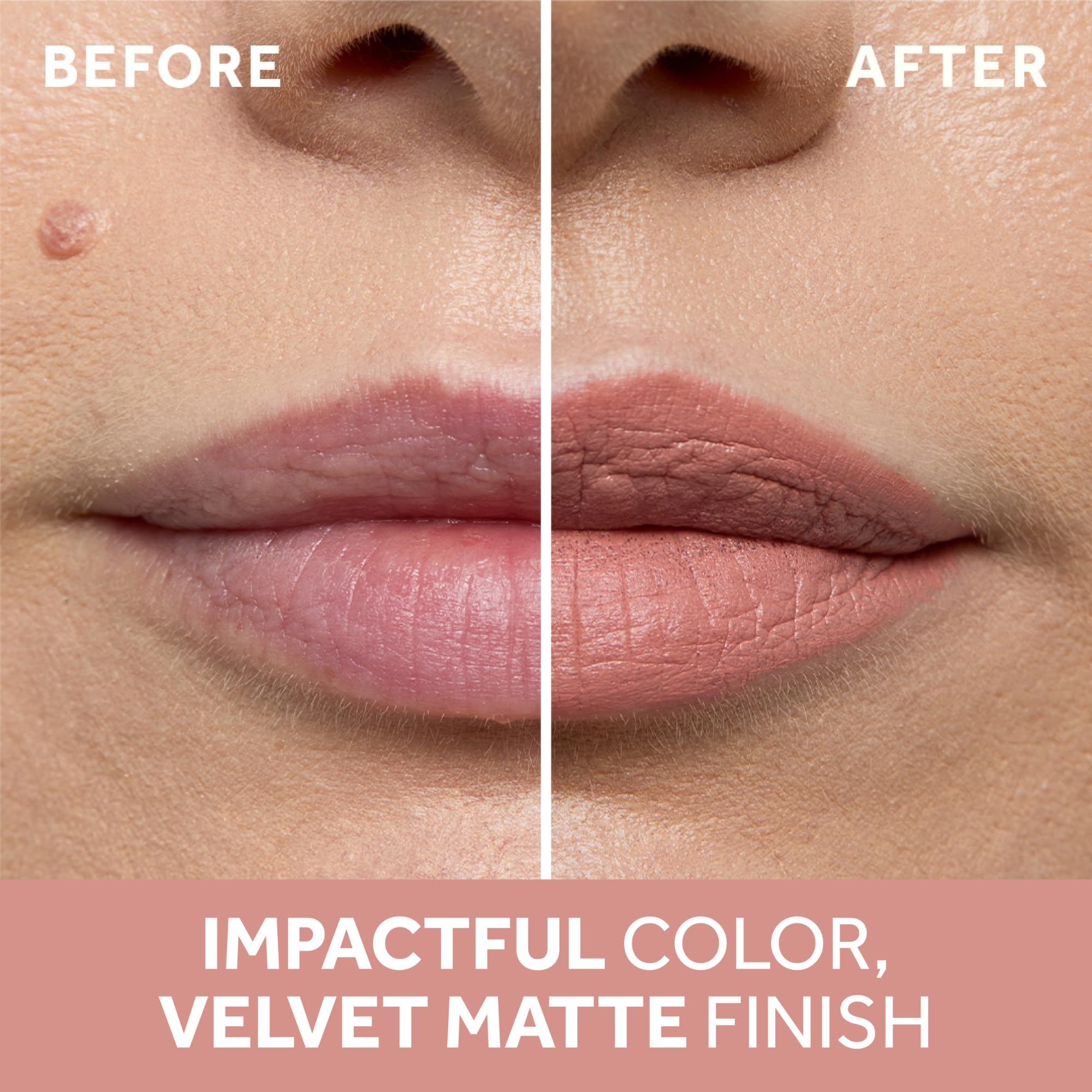 No7 Pro Artist Muse Matte Lipstick – High-Impact Color, Hydrating Matte (0.11 oz)