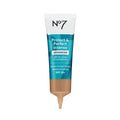 No7 Protect & Perfect Advanced All in One Foundation - Deep Honey | Hydrating, SPF 50, Buildable Coverage