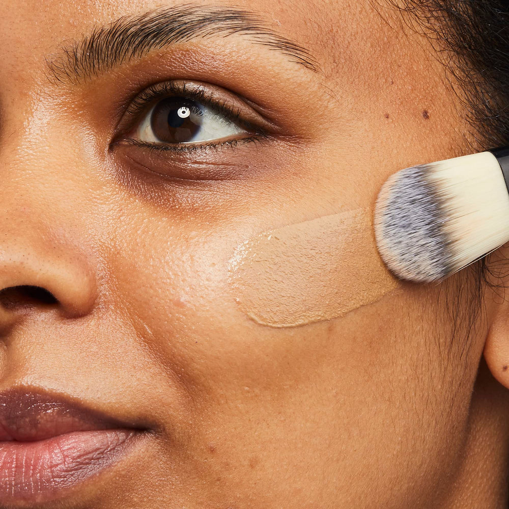 No7 Protect & Perfect Advanced All in One Foundation - Deep Honey | Hydrating, SPF 50, Buildable Coverage