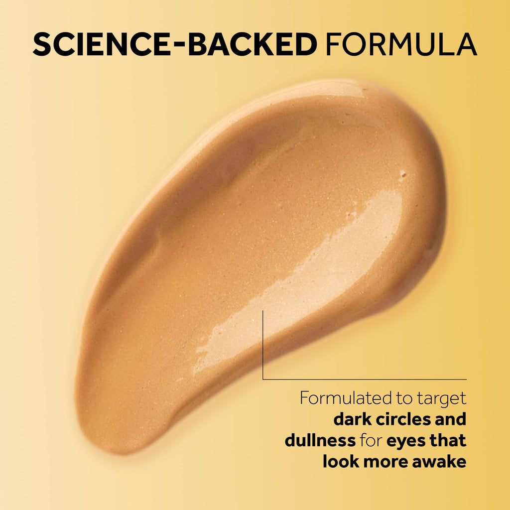 No7 Radiance+ Roll & Glow Eye Cream — Vitamin C + Caffeine Eye Roller for Bright, Refreshed Under-Eyes (15ml)