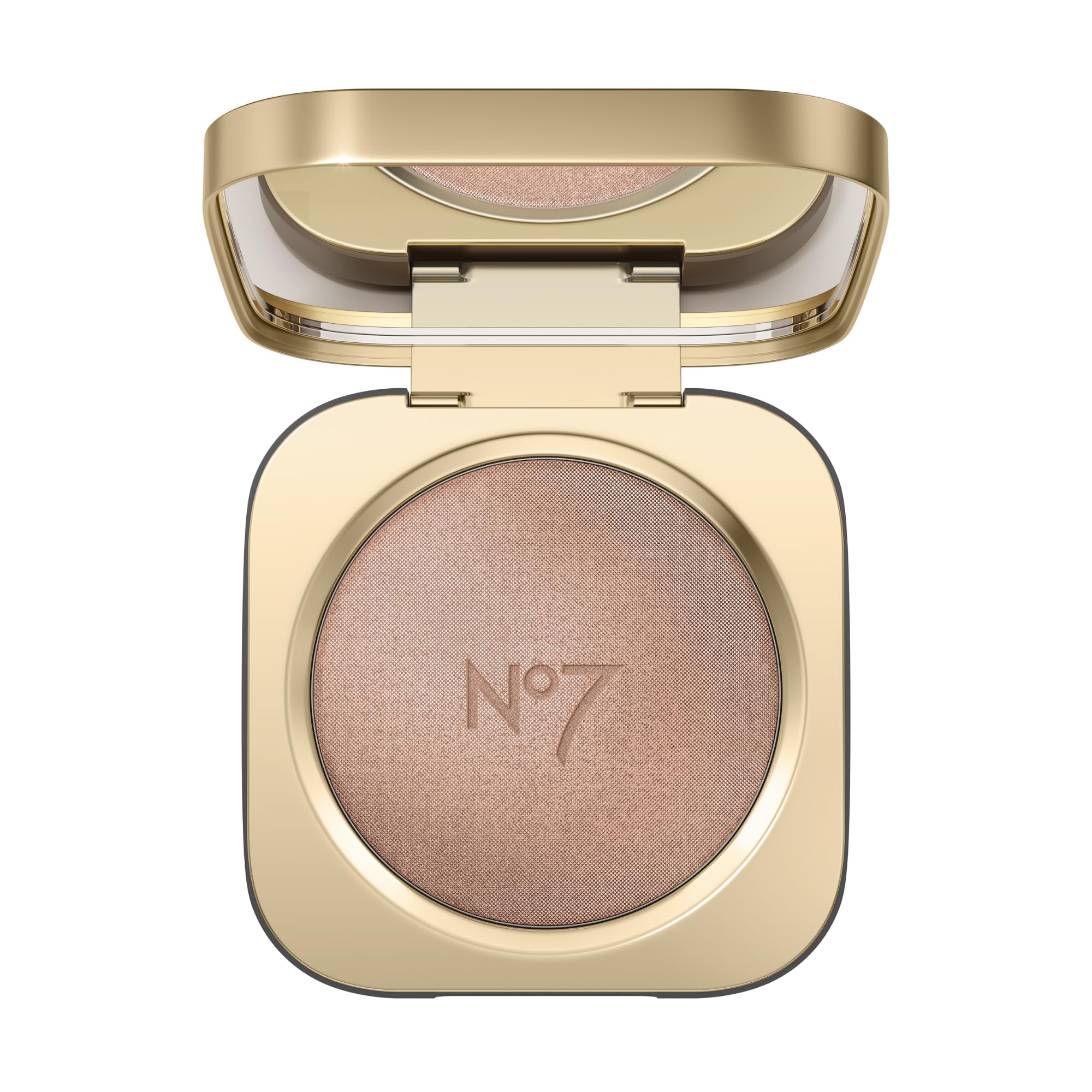 No7 Radiant Glow Powder Highlighter – Bronze Silk (5g) | Lightweight, Buildable Dewy Shine