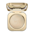 No7 Radiant Glow Powder Highlighter – Lightweight, Buildable Dewy Shine (Gold Silk 5g)