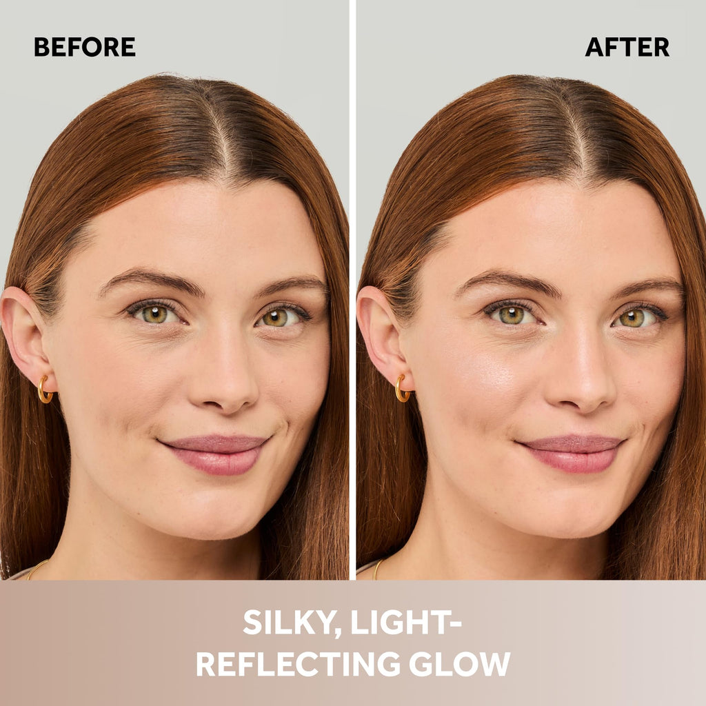 No7 Radiant Glow Powder Highlighter – Lightweight, Buildable Dewy Shine (3 Shades, Pink Silk) 5g