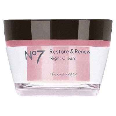 No7 Restore & Renew Night Cream – Deep Hydration and Even Tone | Boots 33-27-965
