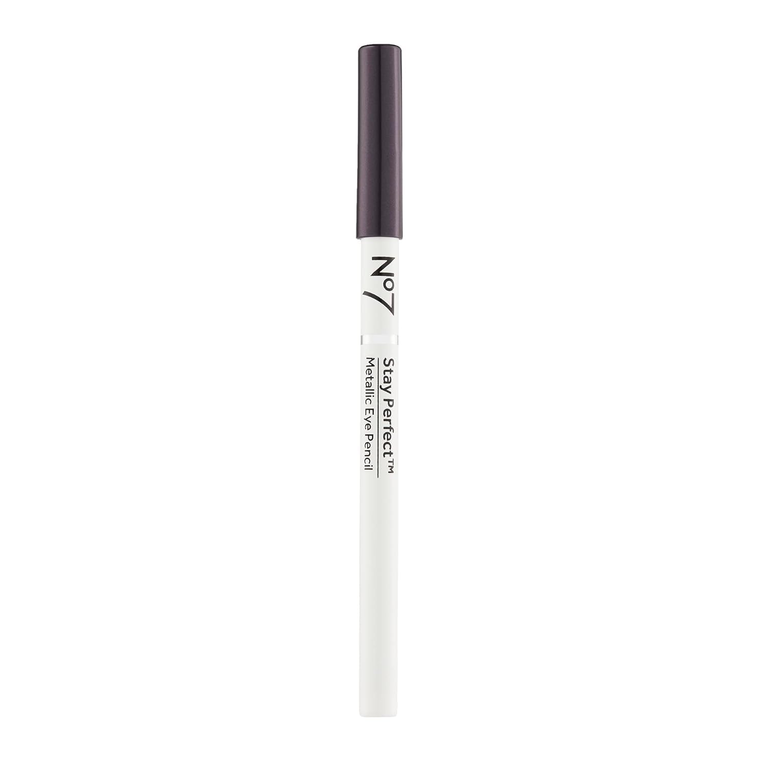 No7 Stay Perfect Eye Pencil Purple – Precision Tip, Waterproof, Up to 12 Hours