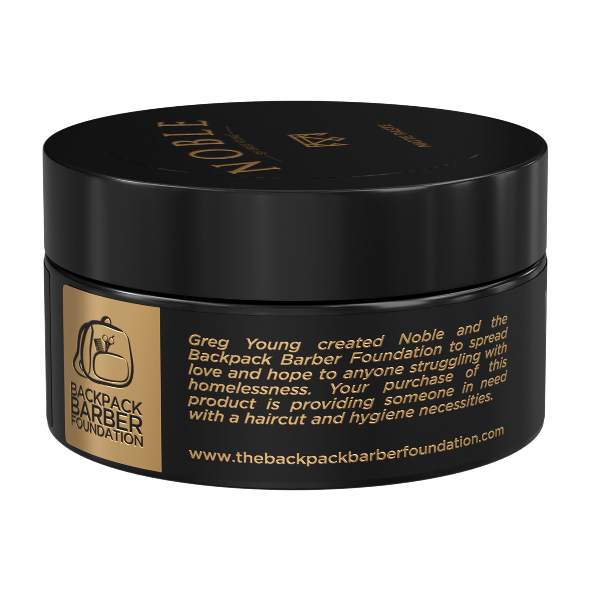 Noble By Greg Young - Strong Hold Matte Hair Paste | Flexible & Long-Lasting Style