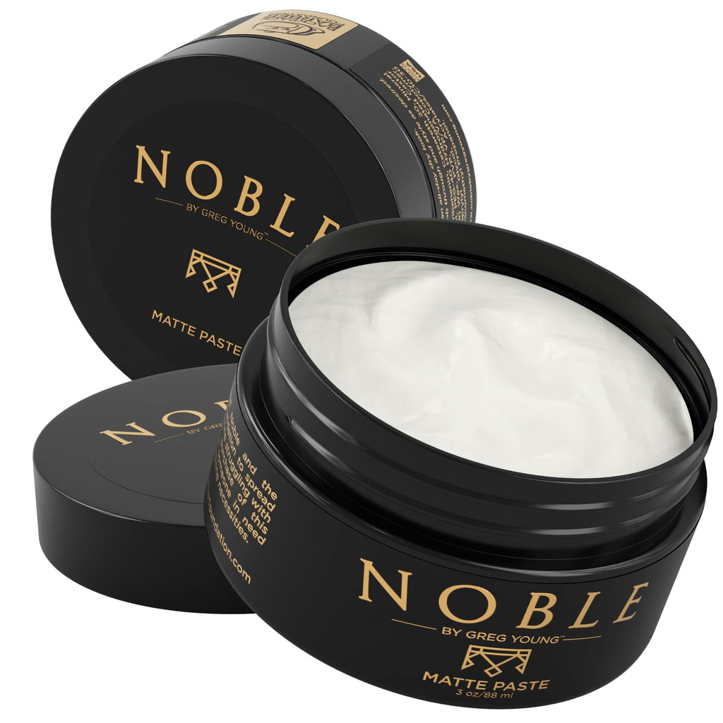 Noble By Greg Young - Strong Hold Matte Hair Paste | Flexible & Long-Lasting Style