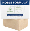 Noble Formula Zinc Bar Soap — Olive Oil & Argan Oil, 2% ZnP, 3.25 oz