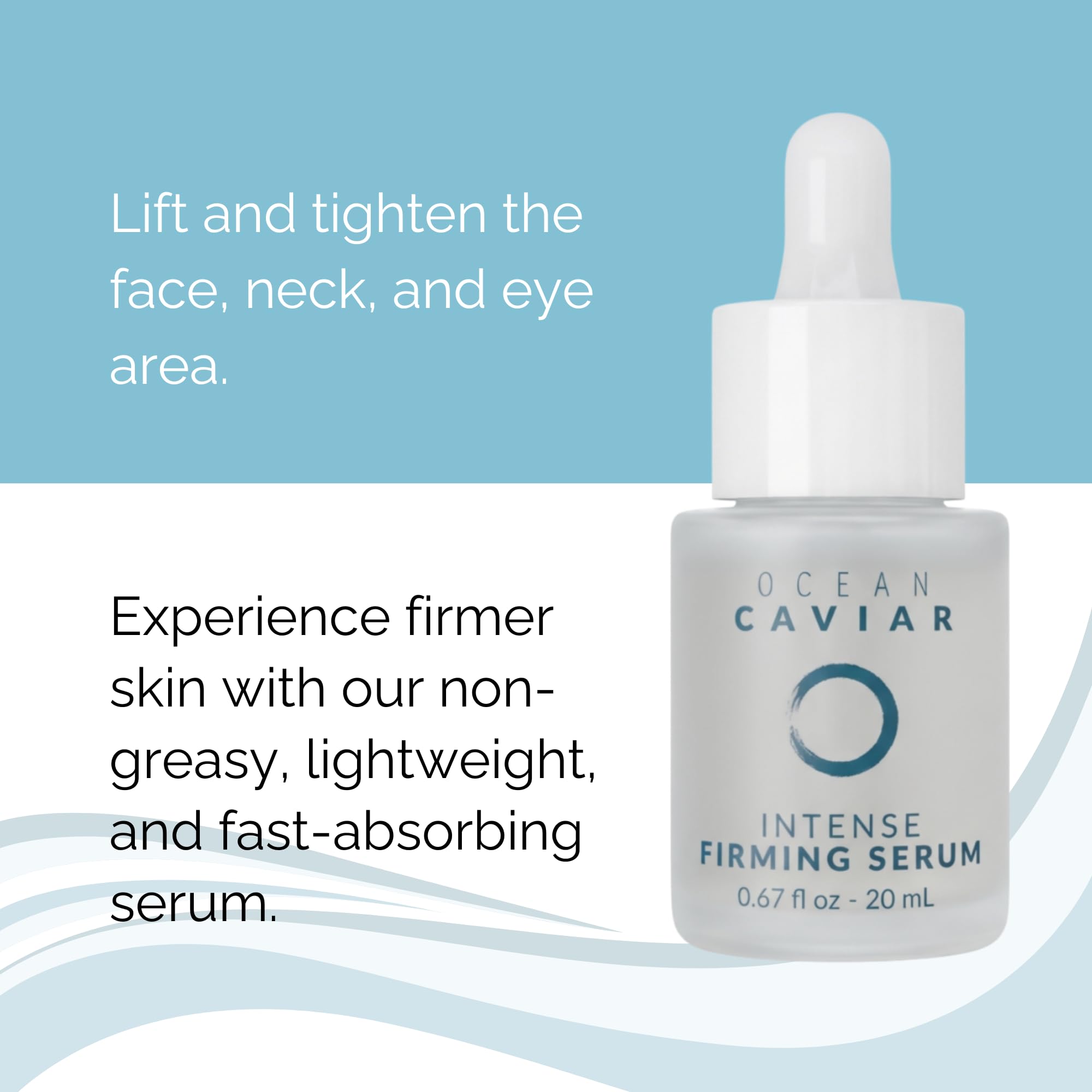 Noche Y Dia Caviar Intense Firming Serum – Anti-Aging Face Serum with Vitamin E (20 mL)