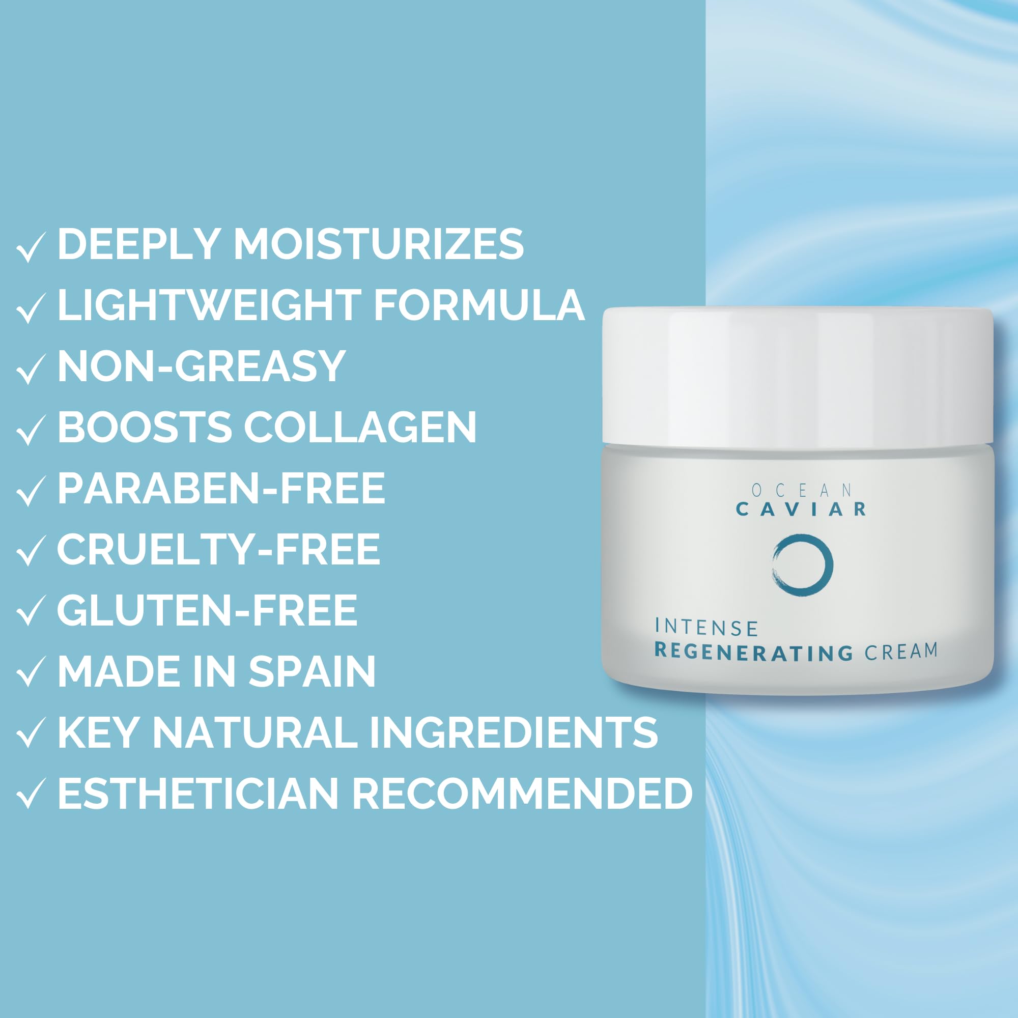 Noche Y Dia Ocean Caviar Face Cream - 60mL | Hydration & Clean Beauty
