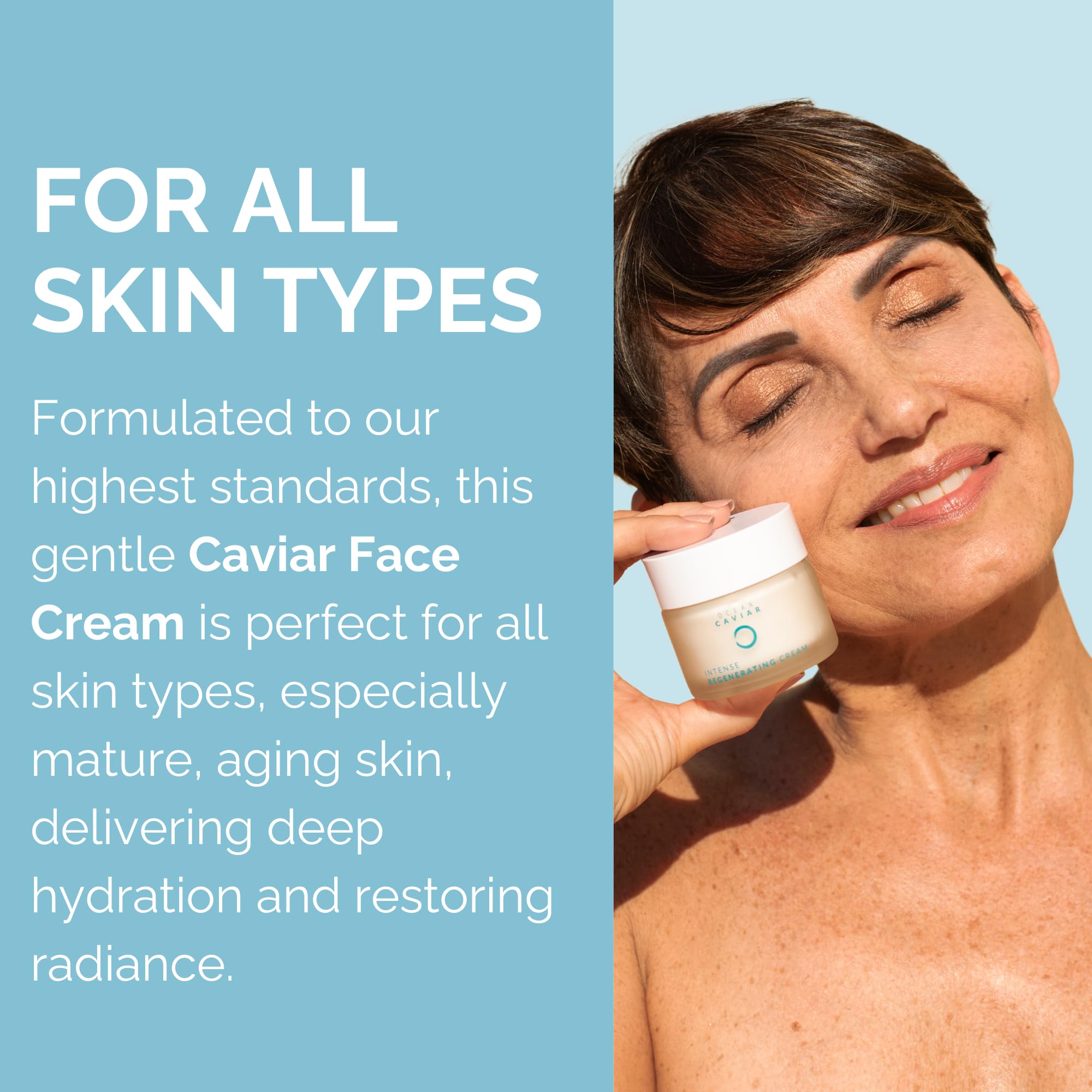 Noche Y Dia Ocean Caviar Face Cream - 60mL | Hydration & Clean Beauty