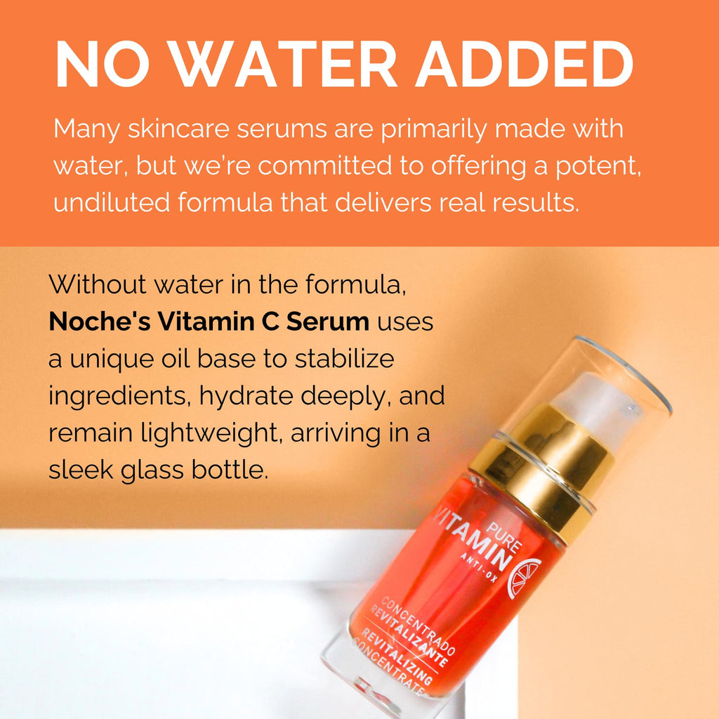 Noche Y Dia Vitamin C Serum for Mature Skin • Hydrates, Firms & Sun Spot Targeting – Made in Spain (30mL)