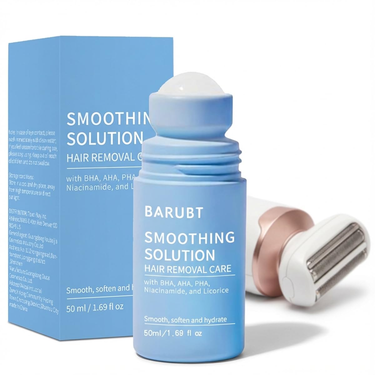 NOEEWUPO Ingrown Hair Treatment Serum – Smoothing Razor Bumps & Aftercare for Underarms, Legs, Bikini Line & Arms
