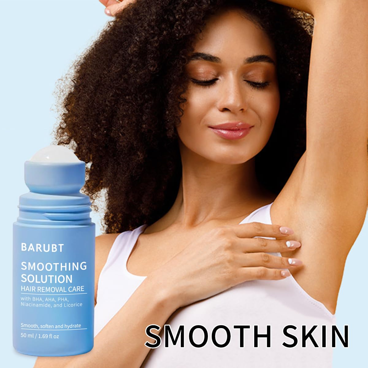 NOEEWUPO Ingrown Hair Treatment Serum – Smoothing Razor Bumps & Aftercare for Underarms, Legs, Bikini Line & Arms