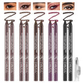 Noerrors Gel Eyeliner Pencil Set – 5 Colors, Waterproof, Long-Lasting, Built-in Sharpener