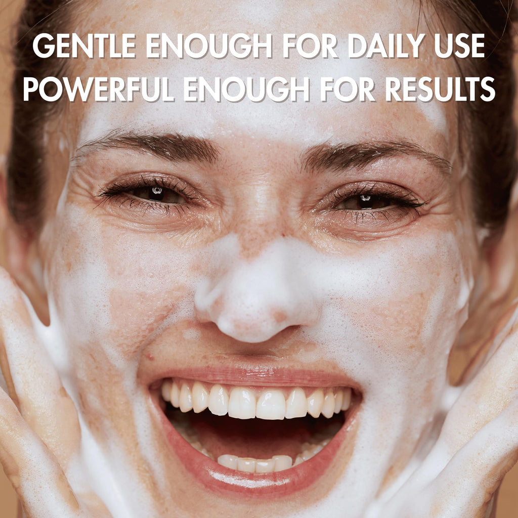 NOLIO BHA Cleanser – Salicylic & Glycolic Acid Face Wash for Oily Skin – 6.7 oz